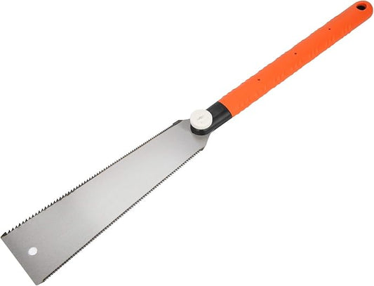 Japanese Saw, Hand Saw Double Pull Saw Long Handle Woodworking Saw Flexible Blade Handsaw for Woodworking 10in