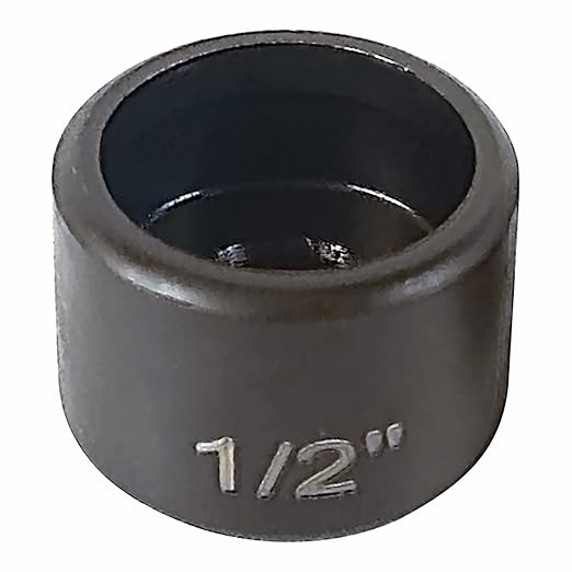 AMZCNC 1/2" Conduit Punch and Die for Hydraulic Knock Out Driver 7/16"-20UN Thread ((Conduit Hole Size) 1/2")(Actual Hole Size: 0.89")