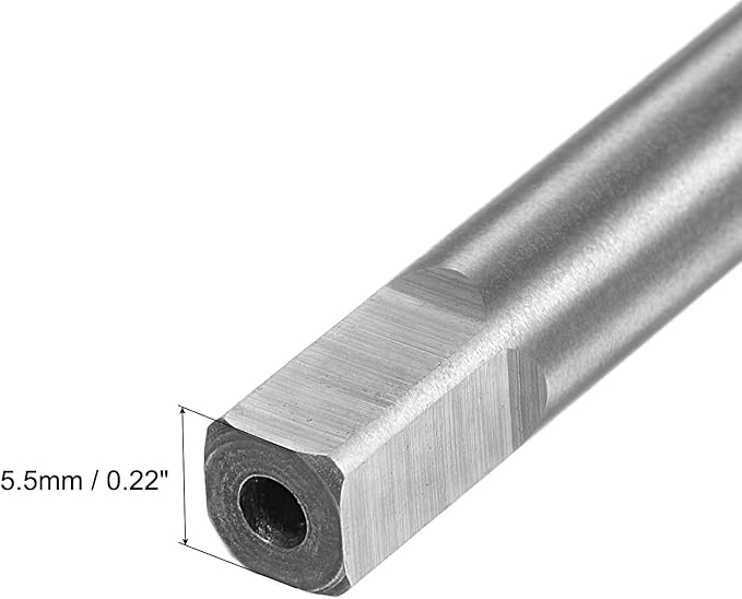 uxcell Metric Thread Tap M9 x 1.25 H2 110mm Straight Flute Screw Thread Milling Machine Taps Threading Tapping Repair Tool
