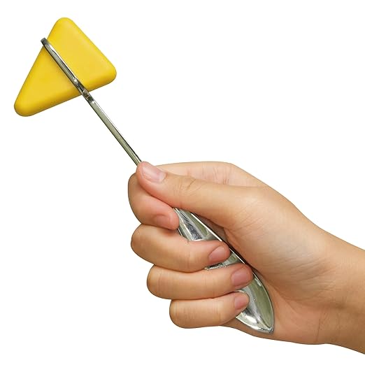 Neurological Reflex Hammers for Cutaneous and Superficial Responses, Neurologic Reflex Diagnosis and Testing (Yellow Taylor Hammer)