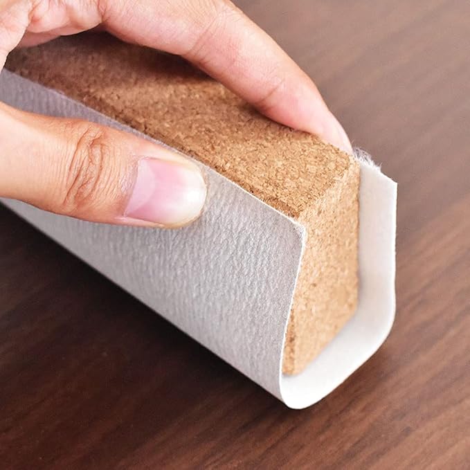Cork Sanding Blocks 4-1/4"x 2-3/8" x 1-3/16" Hand Sanding Tool for sandpaper - 3pcs