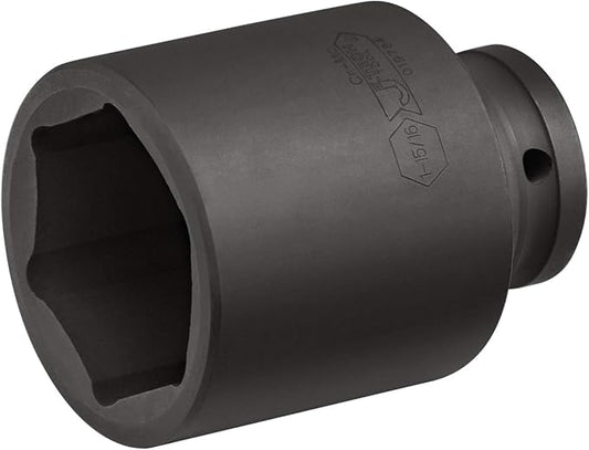 Jetech 3/4 Inch Drive 1-15/16 Inch Deep Impact Socket, Made with Heat-Treated Chrome Molybdenum Alloy Steel, 6-Point Design, SAE