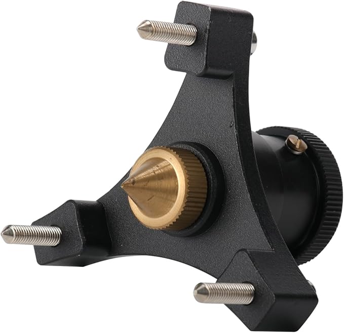 Mini Prism Tribrach for Total Station Surveying with Rotating Design 1/4"-20 Thread and Copper Plummet, Tribrach for Total Station Surveying