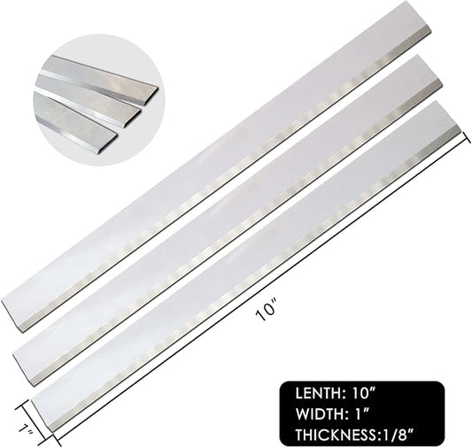 10 Inches Industrial Planer and Jointer Blades Knives Replacement for all 10" Thickness Planer竊?pcs