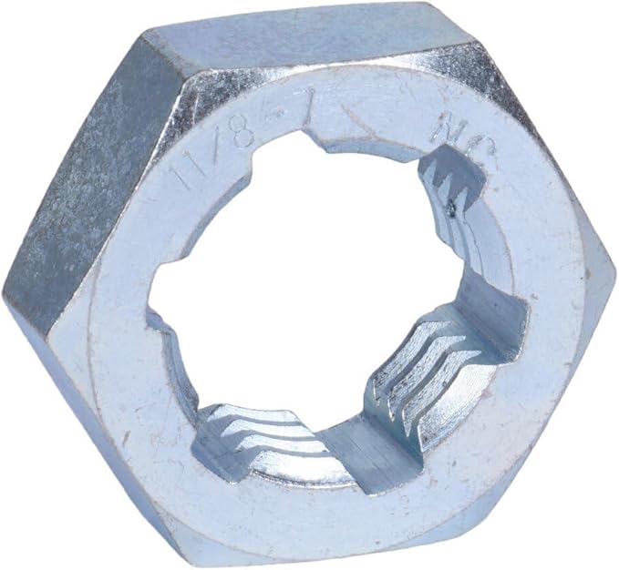 Century Drill & Tool 92921, 1-1/8-7 NC, National Coarse Fractional Right Hand Rethreading Die, High Carbon Steel, Fix Damaged Bolts or Studs