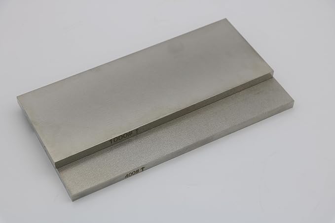 CBN Sharpening Stone 8 inch Double-sided Whetstone Knife Sharpener 8??x 3?? for Sharpening High Speed Steel,Special Steel,for Both Household and Professional Use (400/1000 Grit)