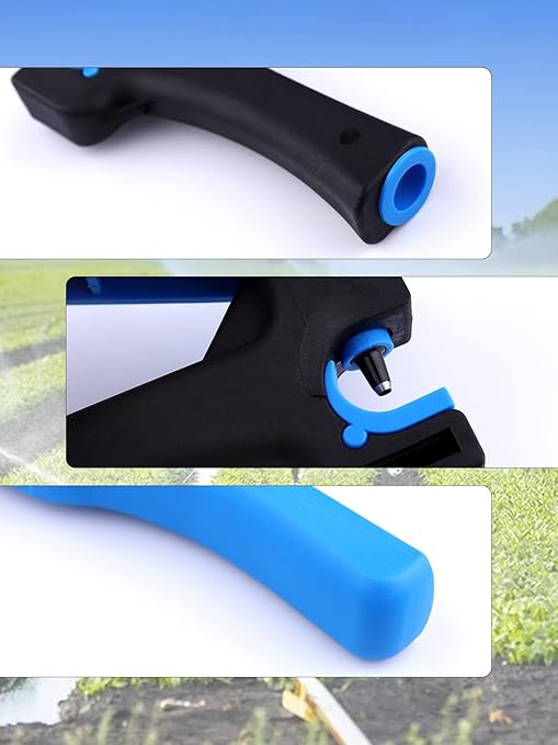 Kalolary Hole Punch Tool for 1/4" Inch Fitting & Emitter Plastic,Drip Irrigation Tubing Hole Punch Tool Outdoor Garden Watering Tube Punch