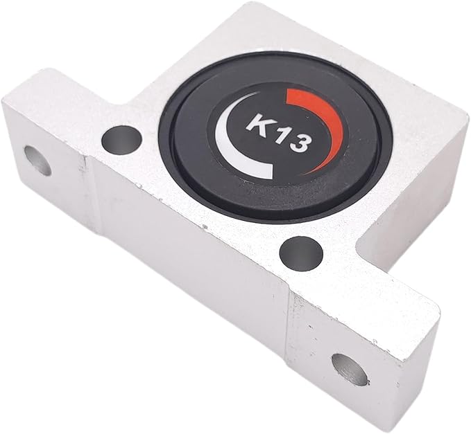 K 1/4'' K13 Thread Pneumatic Vibrator Power Concrete Vibrator Ball Type Aluminum Alloy Air Turbine Oscillator with Silencer