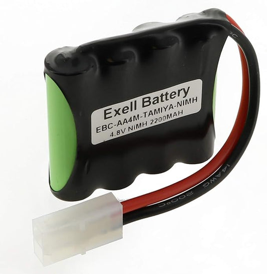 4.8V 2200mAh Custom NiMH Battery Pack w/Tamiya Connector for Power Tools, Lights