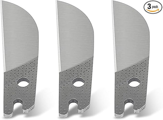 TOWOT Miter Shears Replacement Blade, 3 pcs Miter Trim Cutter, SK5 Steel Angle Shears