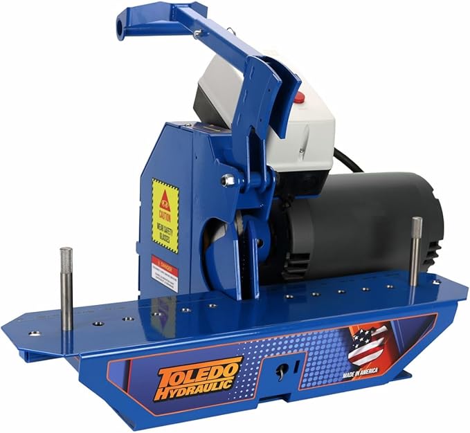 Toledo Hydraulic® HC 10 Hose Saw - 3 HP 440V 3 Phase 2" ID 6 Wire Capacity 10" Advanced Scalloped Blade
