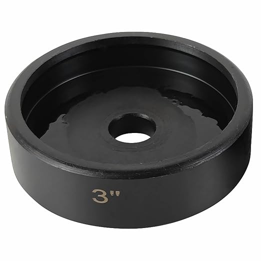 AMZCNC 3" Conduit Punch and Die for Hydraulic Knock Out Driver 3/4"-16UN Thread ((Conduit Hole Size) 3")(Actual Hole Size: 3.54")