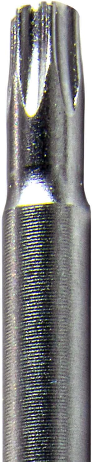 T15 x 3-1/2" Color-Coded Torx/Star Driver Bit with Quick-Change Shank - Precision Fit for T-15 Screws and Fasteners, 10-Pack