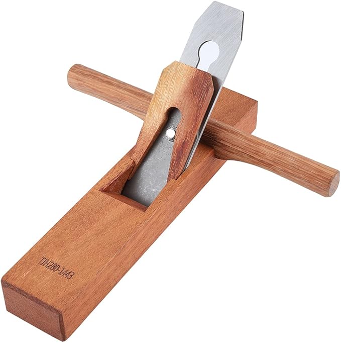 Woodworking Hand Plane Portable Mini Wood Plane for Smooth Planing with Sharp Plane Blade, 280mm Carpenter Woodcraft Tool