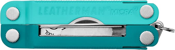 LEATHERMAN, Micra, Keychain Multi-tool with Grooming Tools, Mini Pocketknife for Everyday Carry (EDC), Hobbies & Outdoors, Built in the USA, Parakeet