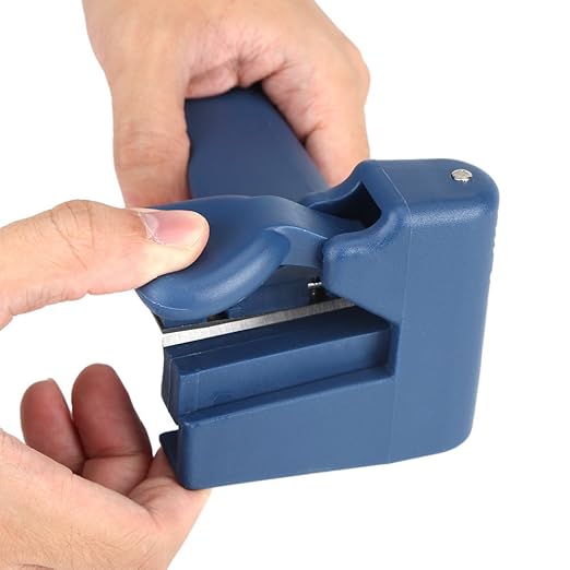 Edge Banding Trimmer, Manual Veneer Edge Trimmer, Plastic Edgebanding Trimmers for Cutting 54mm Width and 0.5mm Thickness Wood, Woodworking Banding End Cutter, 5.51x3.35in