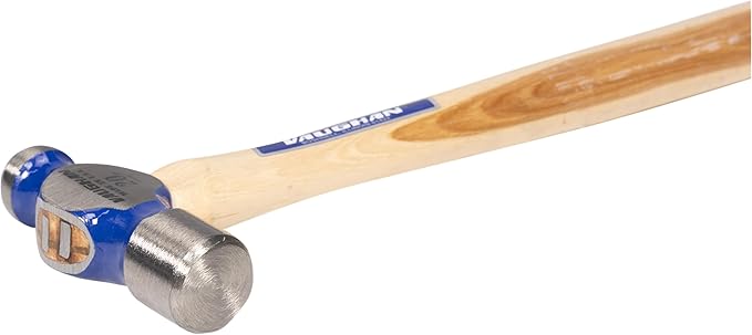 VAUGHAN Ball Pein Hammer, 20 oz, Hickory handle, American high carbon steel, TC120, VN15630