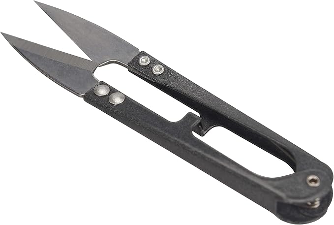 Sewing Scissors Yarn Thread Cutter 4.1inch Mini Small Snips Trimming Nipper Made of High-Carbon Steel Thread DIY Supplies for Stitch Embroidery, Knitting, Crafts (1, Black)