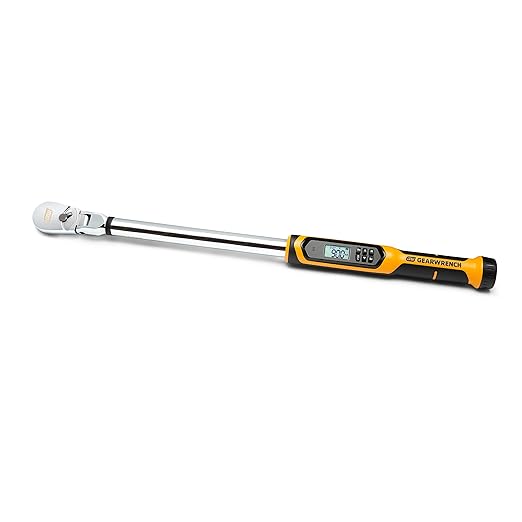 GEARWRENCH "1/2" Flex Head Electronic Torque Wrench with Angle 25-250 ft/lbs. - 85079