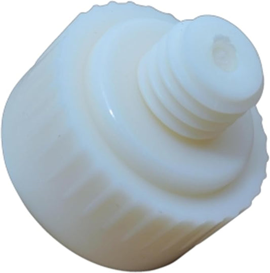 VAUGHAN Soft Hammer Replacement Face, 31/32 Inch Hard White Nylon, 100HF, VN58900