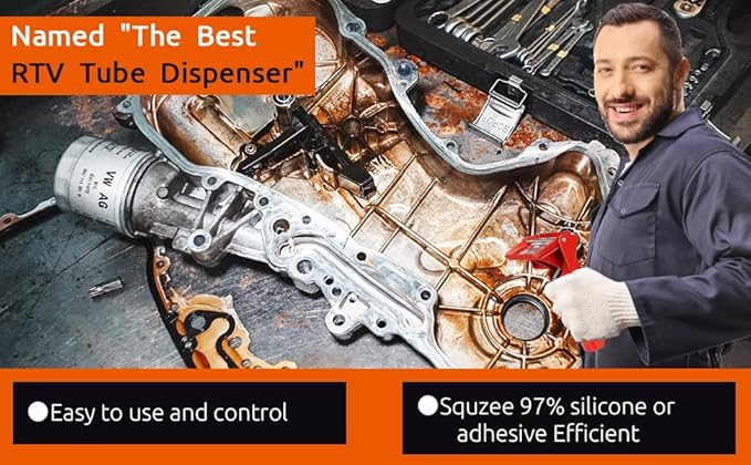 RTV Tube Extrusion Tool竊똄fficient RTV Squeezer Dispenser