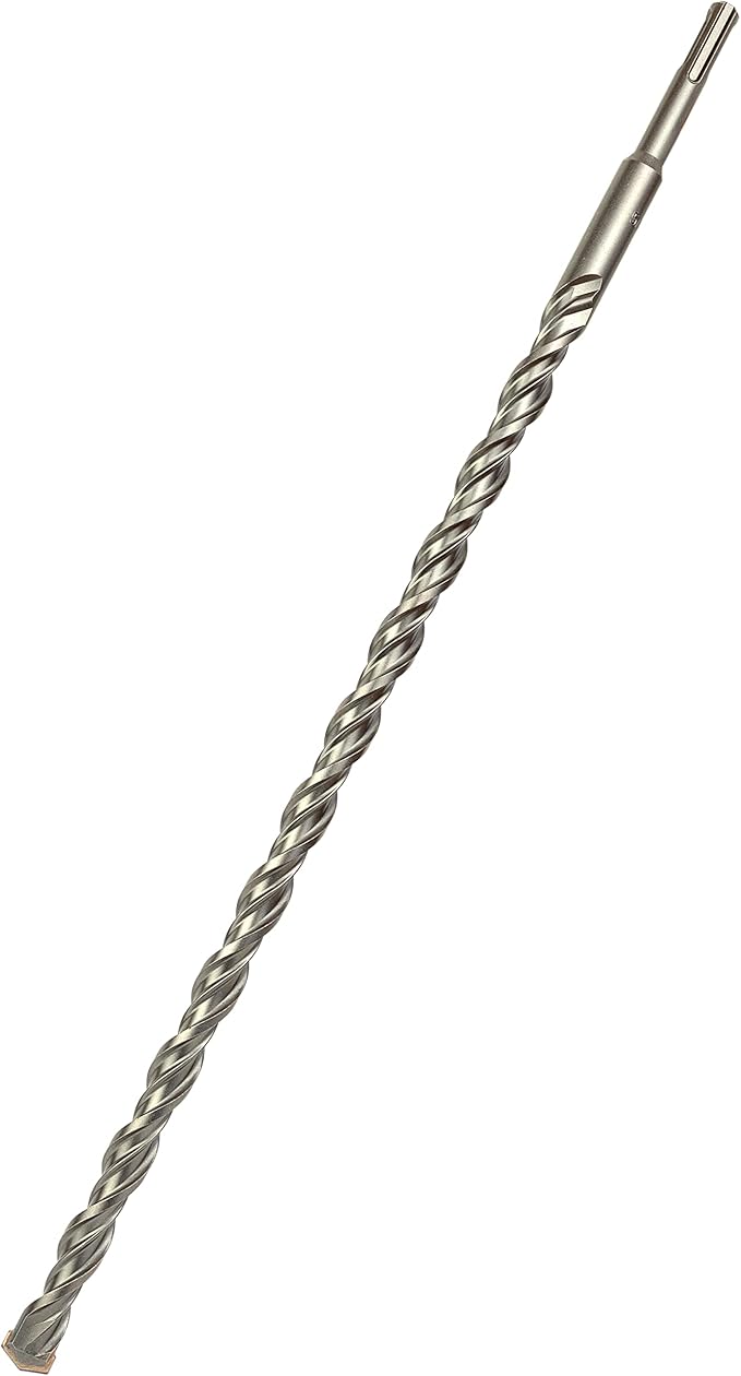 5/8 Inch x 18 Inch SDS Plus Rotary Hammer Drill Bit, Carbide Tipped for Brick, Stone, and Concrete (5/8" x 16" x 18")