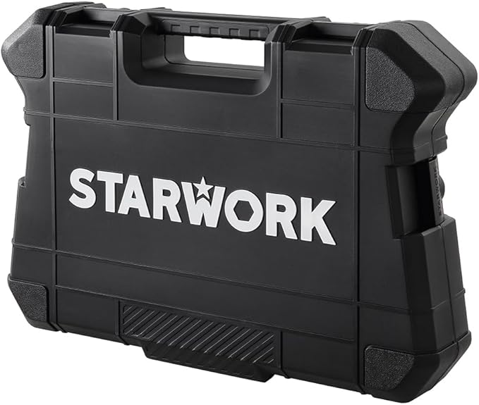 STARWORK TRUE MECHANIC??314-Piece Mechanics Tool Set and Socket Set, Professional Metric Set