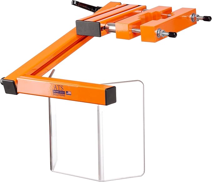 ATS Safety, Drill Press Guard, Part # DPG-ES1 fits Machines with Column Diameters of 2.0-4.0 inches, Safety Accessories Made in USA