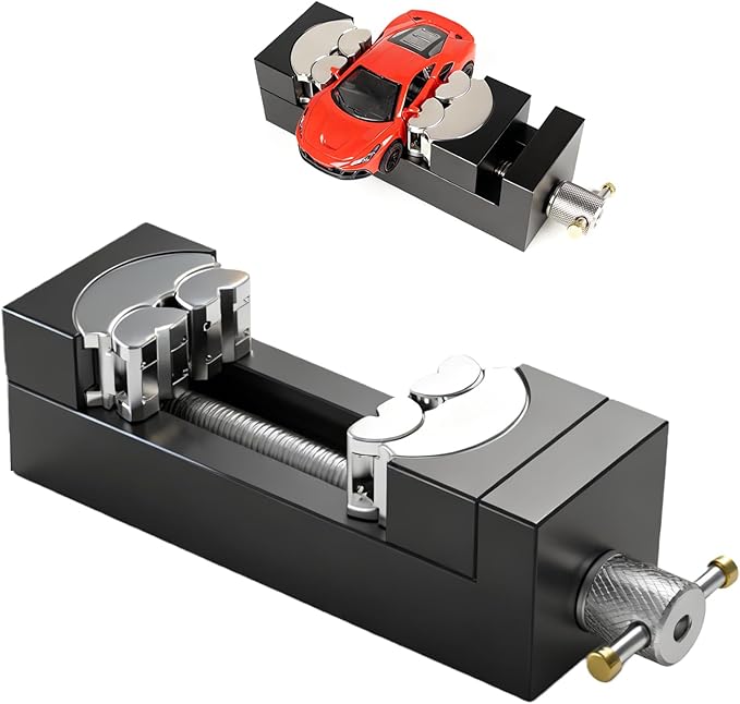 ARKNOAH Heavy Duty Multi-Material Workbench Vise - Universal Clamping for Wood, Plastic, Metal & Irregular Objects, Drill Press Vise for DIY Projects, Model Building, Repair