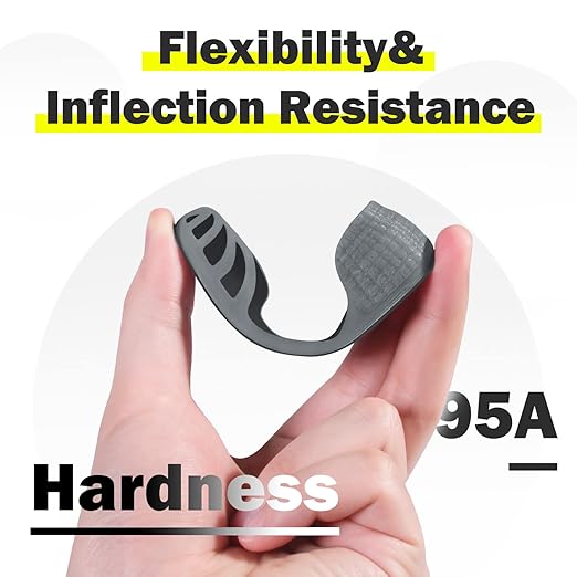 Geeetech TPU Filament 1.75mm ??95A Flexible 3D Printer Filament with High Elasticity, 1KG (2.2lbs) Spool, Dimensional Accuracy 짹0.03mm, Fits Most FDM Printers (Grey)