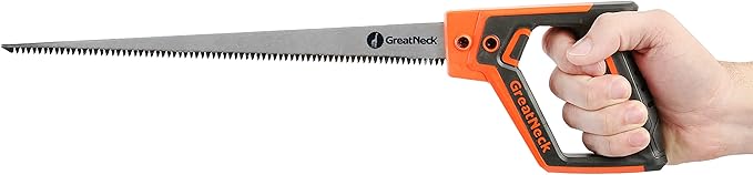 GreatNeck 12" Compass Saw - Precision Saw for Wood & Plastic, Drywall Cutting