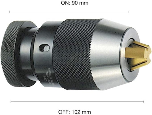 1/64"-1/2" Special Heavy Duty Keyless Drill Chuck, JT6 Mount, Titanium Jaws