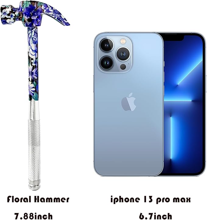 6 in 1 Flower Hammer & Screwdriver Tool, All In One Screwdriver Hammer Tools Set, Best Gift for Birthday Valentine's Mother's day Christmas Thanksgiving Halloween