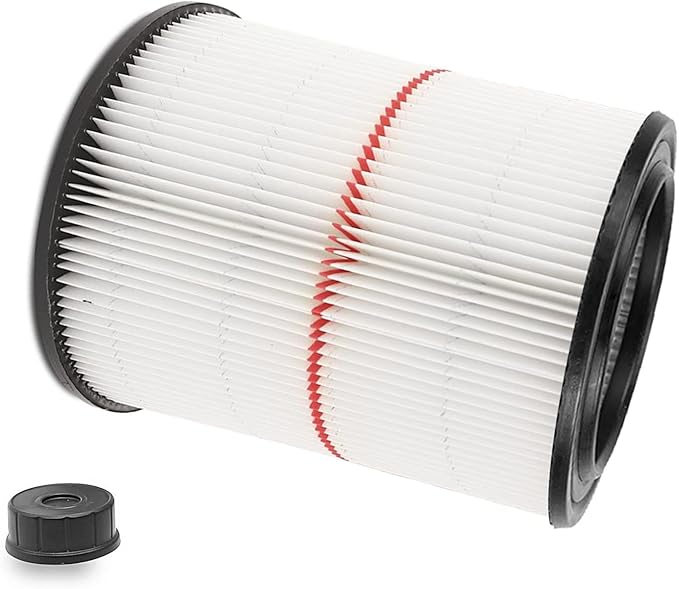 1 Pack 9-17816 Filter for Craftsman Shop Vac Filter Wet/Dry Cartridge Filter Replacement fit 5/6/8/12/16/32 Gallon & Larger Vacuum Cleaner
