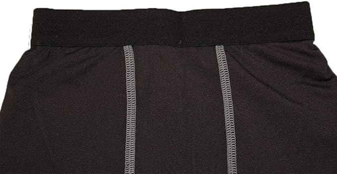 LANBAOSI Youth Boys Compression Leggings Athletic Pants Base Layer Football Workout Tight