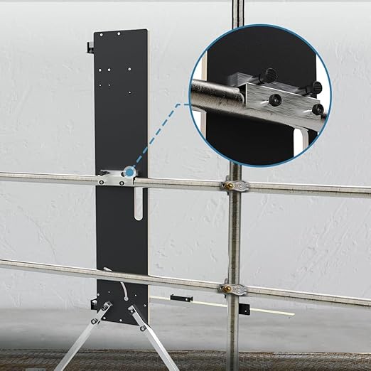 Foam Cutter Machine, 220W Air Cooling System, Electric Hot Wire Cutter with 10 Cutting Wires, Scaffolding Holder for PE, EPS, XPS, EVA Foam, EPE, PU, KT Board Cutting