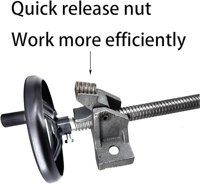 Cutting Chop Saw - Quick Release Vise Clamp; Chop Saw Attachment -Metal Cutting Circular Saw – Cut Metal, Saw Steel