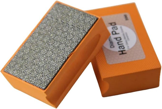 Diamond Sanding Blocks 100 Grit Diamond Hand Polishing Pad Electroplated Polishing Hand Pads Hand-Held Sanding Block For Stone,Ceramic,Glass