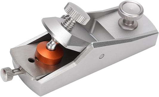 Jerliflyer Mini Woodworking Hand Planer, Flat Plane Woodcraft Hand Tool, Adjustable Bench Plane for Wood Smoothing Craver