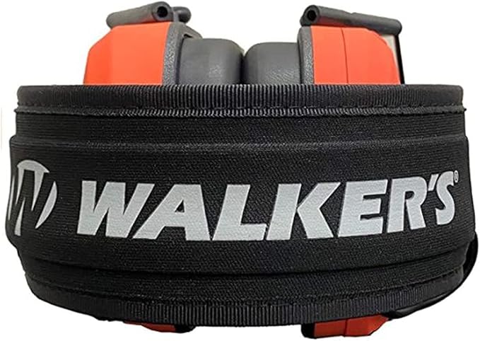 Walker's Razor Slim Ultra Low Profile Compact Design Adjustable Range Shooting Hunting Hearing Protection Electronic Earmuffs