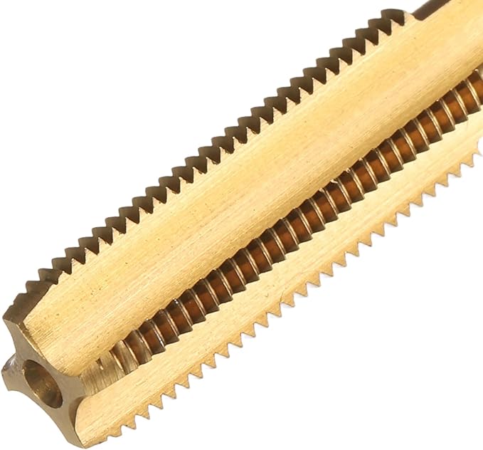 uxcell Metric Thread Tap M10 x 1 H2 130mm Straight Flute Screw Thread Milling Machine Taps Threading Tapping Repair Tool