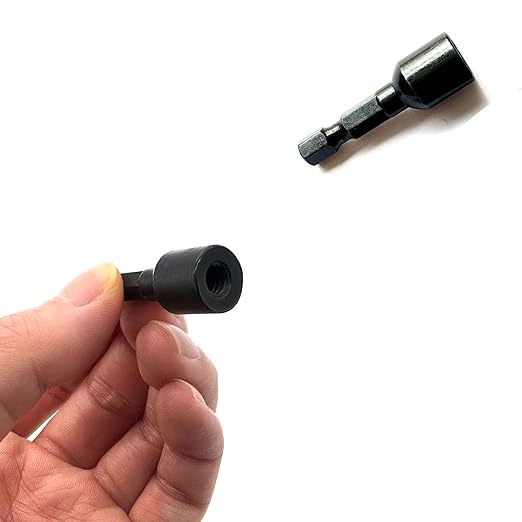 1/4"-20 Hanger Bolt Driver Double Headed Wood Screws Fully All Threaded Rod Threaded Insert Hexagon Head Drill Driver Bits