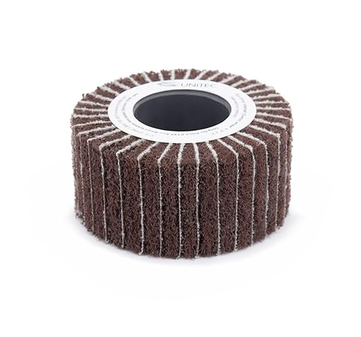 CS Unitec 47301 PTX Interleaf Combi Wheel, 60 Grit, 4" Diameter x 2" Wide