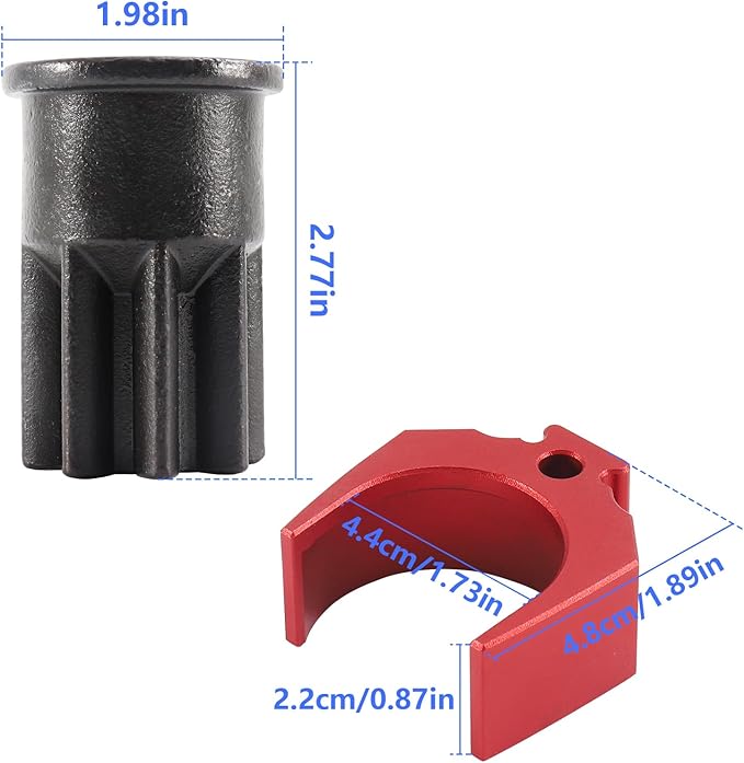9U-6891 Injector Sleeve Remover Installer Set+9U-7227 Injector Height Tool+J-38587-a Engine Barring Socket Installer Tool Set Compatible with CAT Caterpillar 3406E C-15 C-16 Engines (8 PCS)
