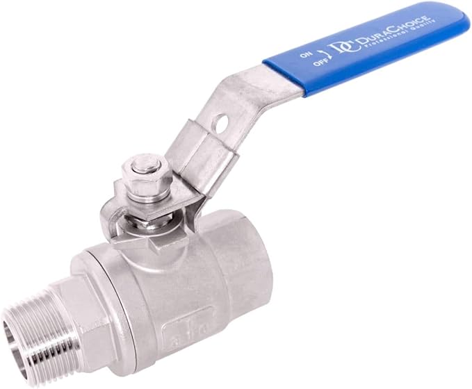 1/4" Stainless Steel (316) Male x Female Ball Valve - 2pc Full Port, 1000WOG Ãƒ¢ââ€š¬Ã‚¦