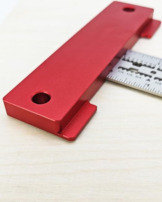 Precision Scriber T Square Ruler, T Square with Support Lips, Built in Scribe Notches, Stainless Steel Architect Ruler for Carpenter Work, Layout and Measuring Tools - 12inch