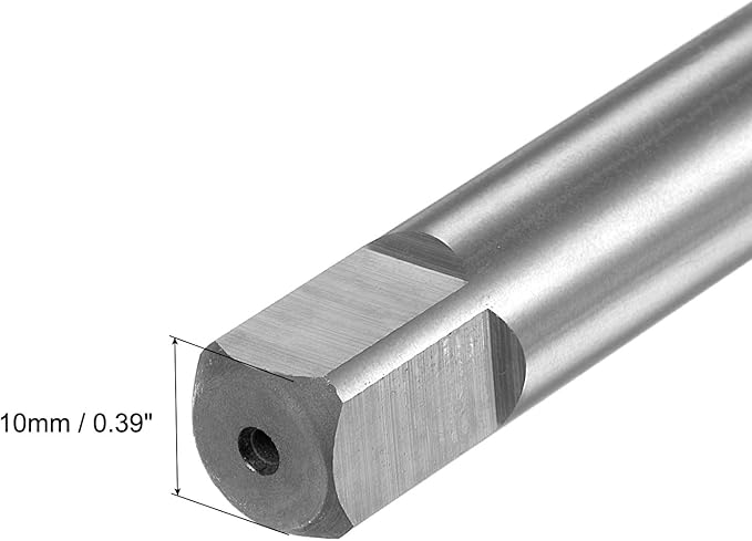 uxcell Metric Thread Tap M16 x 1 H2 160mm Straight Flute Screw Thread Milling Machine Taps Threading Tapping Repair Tool