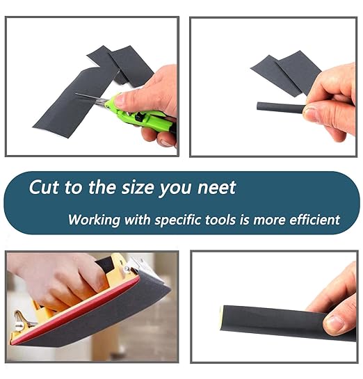 30Pcs 9 x 3.6 Inchs 2000 Grit Wet and Dry Handmade Universal Sanding Sheets, Suitable for Woodworking Furniture/Automobiles/Metal/Lacquer Polishing Sandpaper