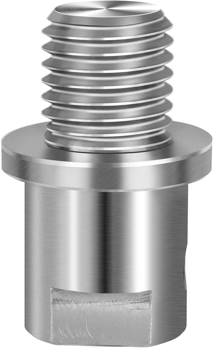 Lathe Headstock Spindle Adapter,Converts 5/8" Shopsmith to 1" x 8TPI for Woodworking Lathe
