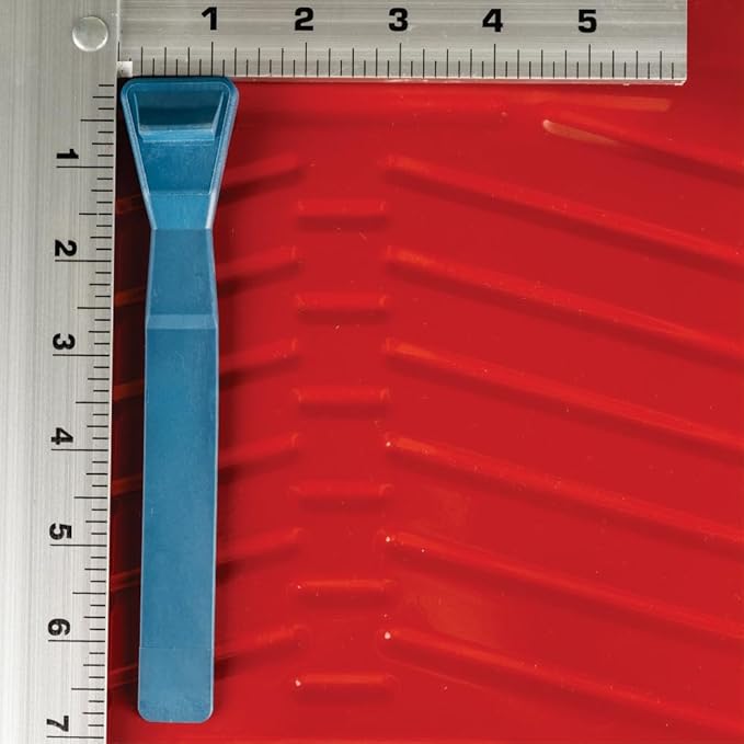 Bojo Tools - Narrow Flat Plastic Pry Tool with "Hammer Point" 5-PACK